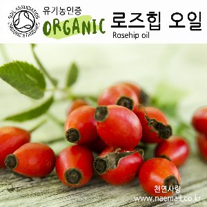 천연사랑-로즈힙오일, 유기농 (Rosehip oil, organic)